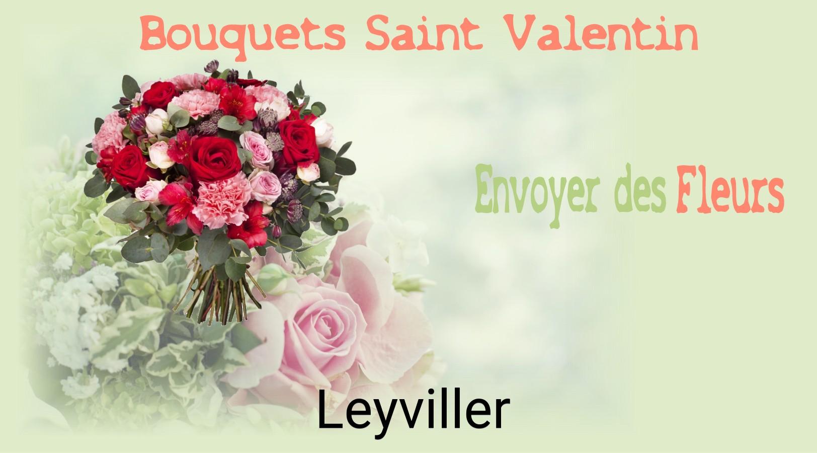 Roses de Saint-Valentin livrées à Leyviller